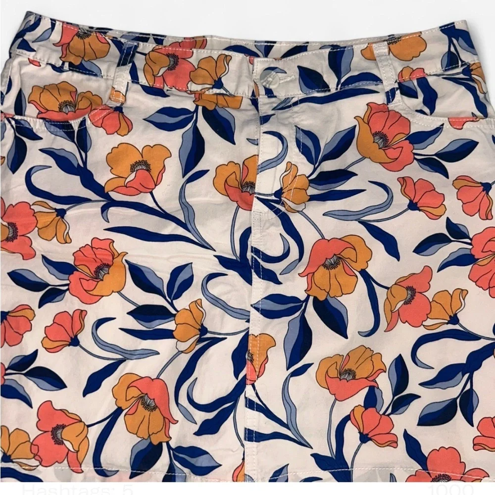 Floral Print Women's Skirt
